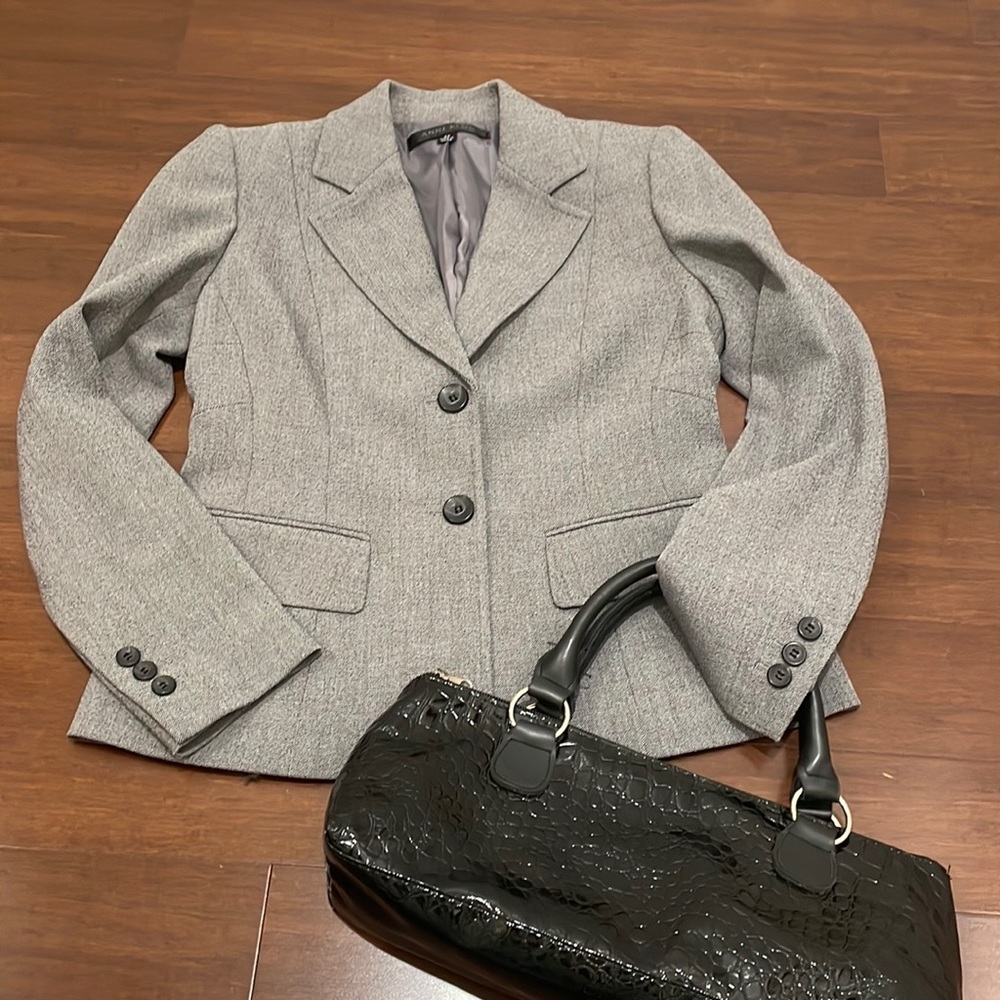 Anne Klein Gray Blazer